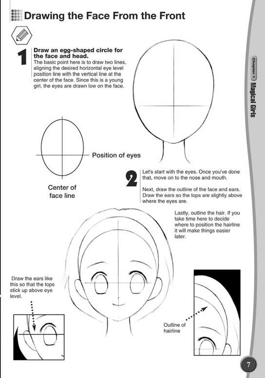 Lets Draw Manga - Shoujo Characters - photo 7