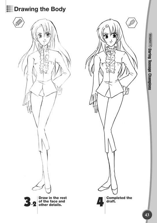 Lets Draw Manga - Shoujo Characters - photo 43