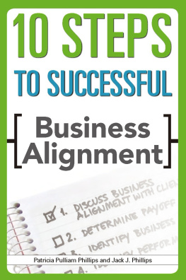 Patricia P. Phillips 10 Steps to Successful Business Alignment