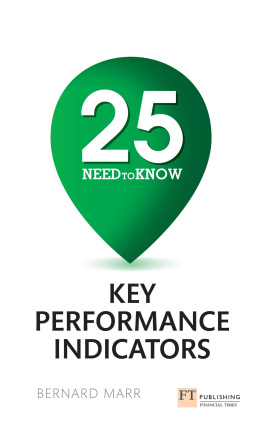 Bernard Marr - 25 need-to-know key performance indicators