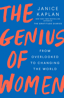 Janice Kaplan - The Genius of Women: From Overlooked to Changing the World