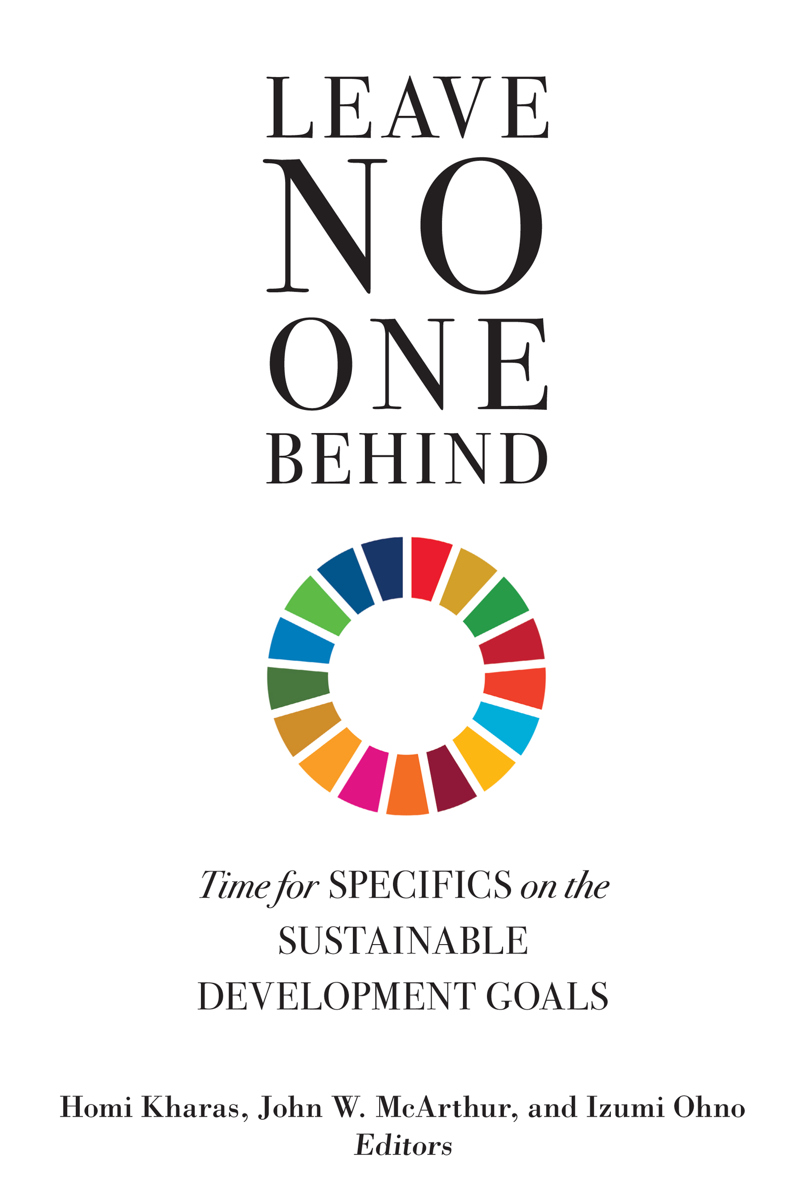 LEAVE NO ONE BEHIND Time for SPECIFICS on the SUSTAINABLE DEVELOPMENT - photo 1