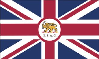 The flag of the British South Africa Company The symbolic BSAC Lion holding an - photo 3