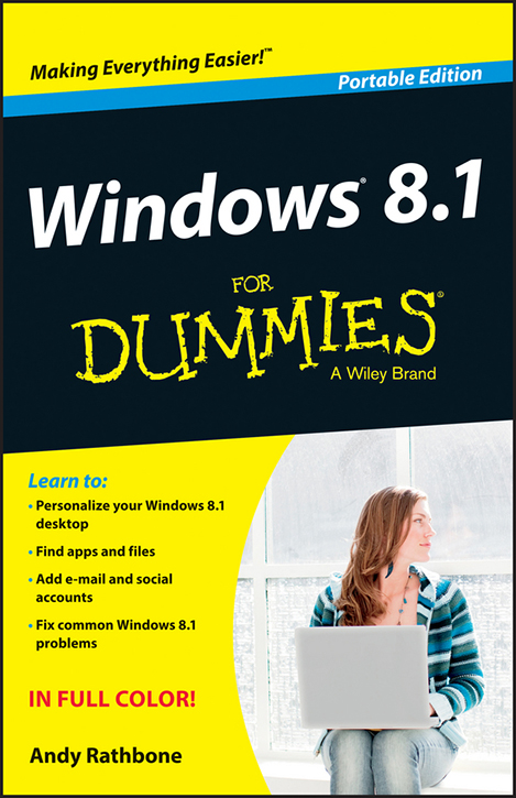 Windows 81 For Dummies Portable Edition Published byJohn Wiley Sons - photo 1