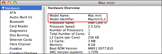 Oddly System Profiler doesnt give you the models official Apple name though - photo 1