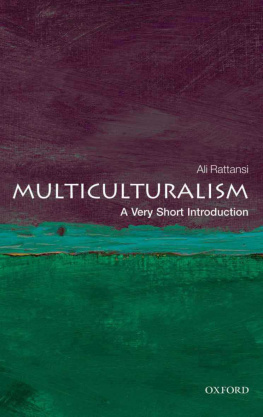 Ali Rattansi - Multiculturalism : a Very Short Introduction