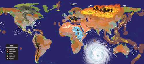 AVOID A WORLD OF TROUBLE This map shows where in the world some of the most - photo 7