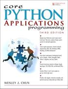 Wesley J. Chun Core Python applications programming