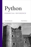 David Beazley Python : Essential Reference, Third Edition