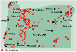 Douglas Lorain - 100 Classic Hikes in Oregon