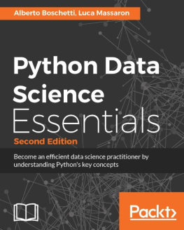 Luca Massaron - Python Data Science Essentials - Second Edition