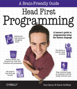 Paul Barry - Head First Programming