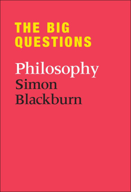 Simon Blackburn - Philosophy