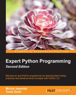 Jaworski Michal - Expert Python Programming - Second Edition