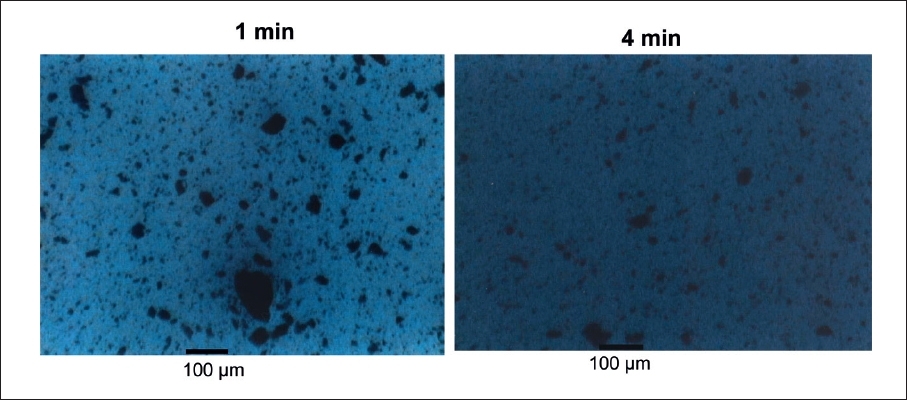 Figure 15 Optical micrographs transmitted light of a dispersion of - photo 8