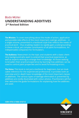 Bodo Müller - Understanding Additives