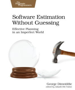 George Dinwiddie - Software Estimation Without Guessing: Effective Planning in an Imperfect World