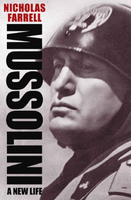 Nicholas Farrell - Mussolini: A New Life