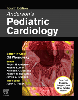 Gil Wernovsky Anderson’s Pediatric Cardiology