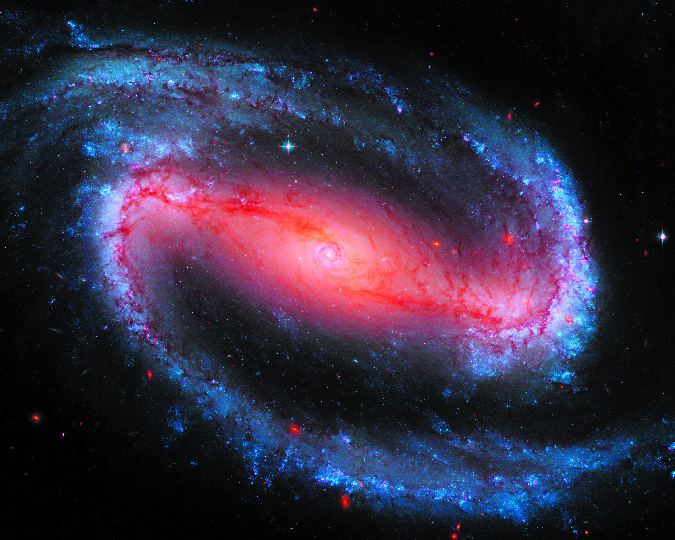 Barred spiral galaxy NGC 1300 DESIGN PICS INC ALAMY STOCK PHOTO - photo 3