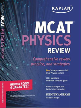 Kaplan - Kaplan MCAT Physics Review