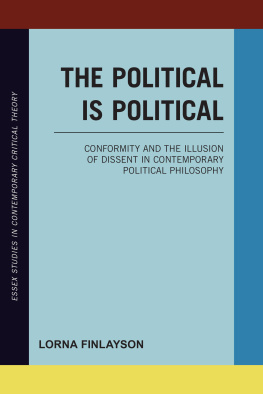 Lorna Finlayson - Political Is Political