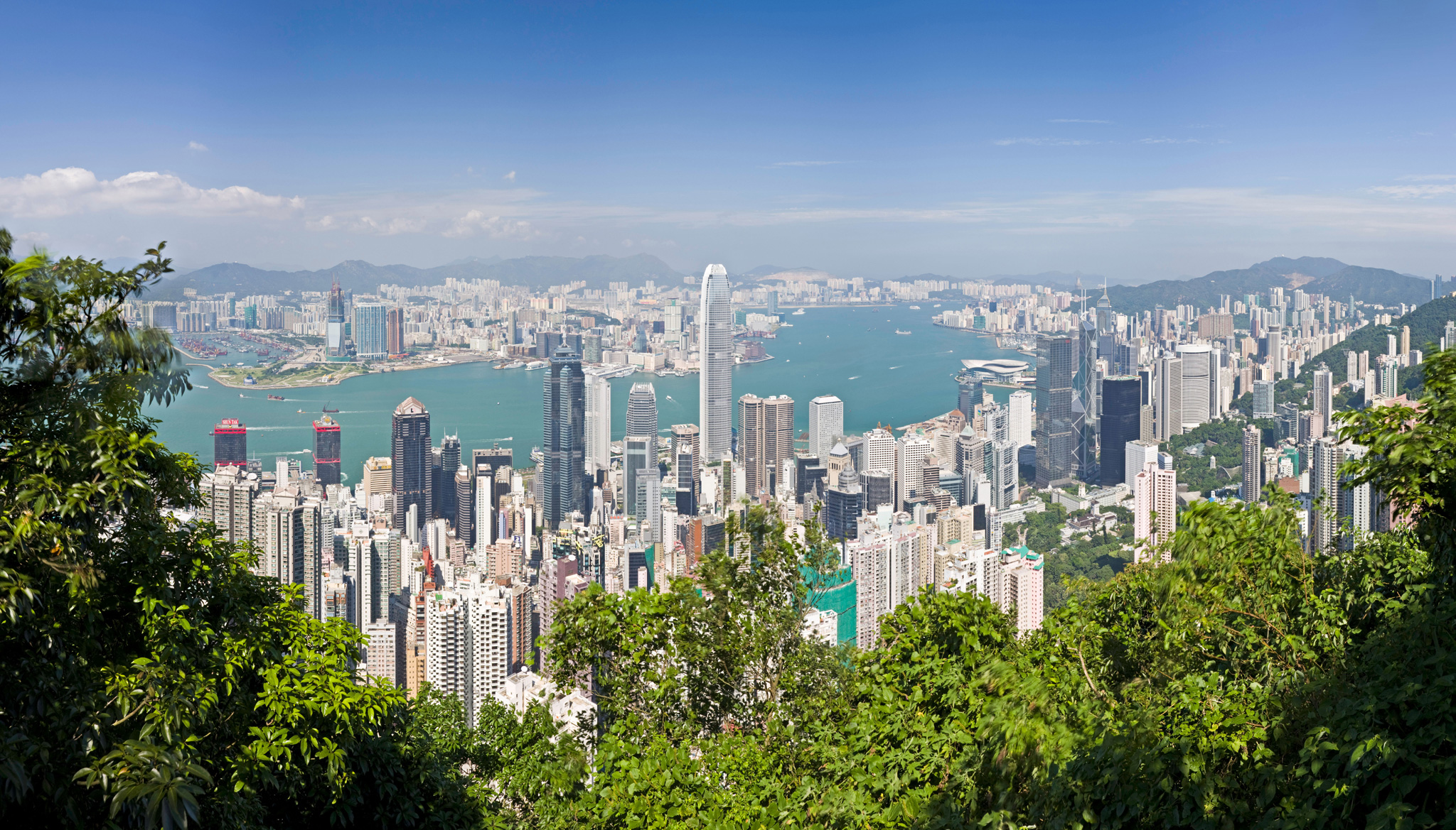 View of Hong Kong from Lugard and Harlech Roads Old Peak Road Google Map - photo 25