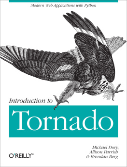 Brendan Berg Introduction to Tornado