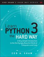 Zed A. Shaw - Learn Python the hard way : a very simple introduction to the terrifyingly beautiful world of computers and code