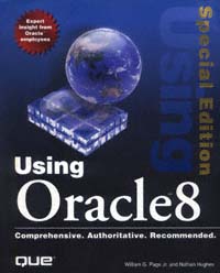 title Using Oracle 8 author Page William G Hughes Nathan - photo 1