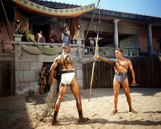The Negro defeats Spartacus but rather than kill him decides to sacrifice - photo 3
