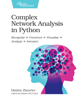 Dmitry Zinoviev Complex Network Analysis in Python