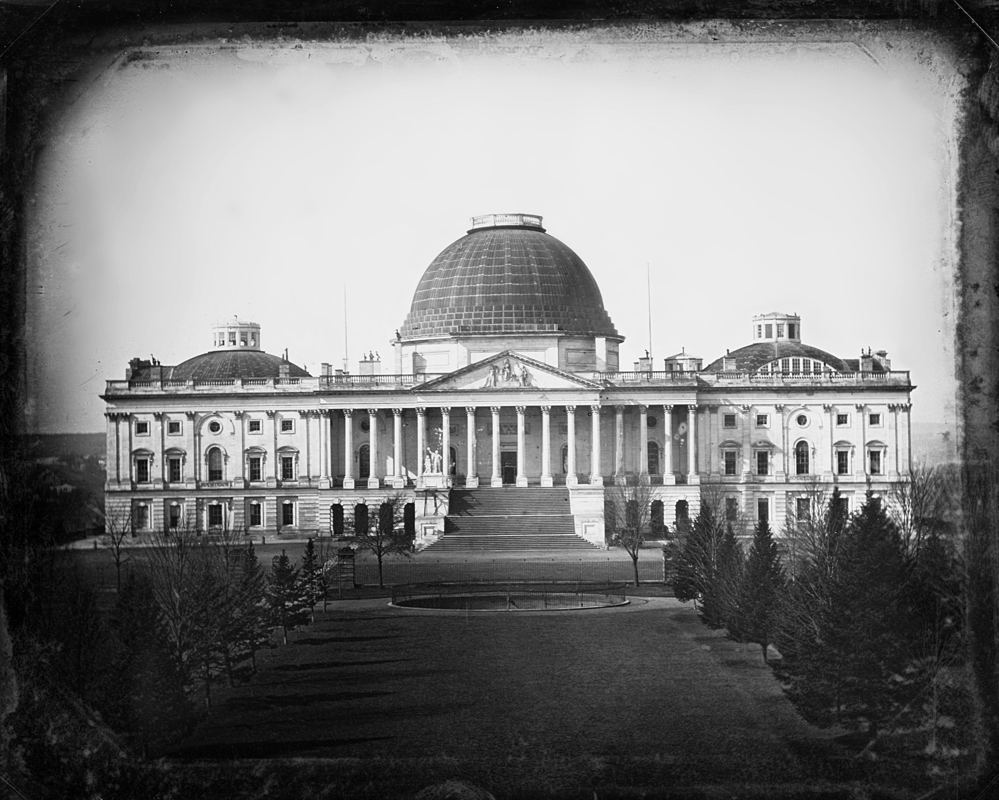 United States Capitol Washington DC east front elevation Half plate - photo 2