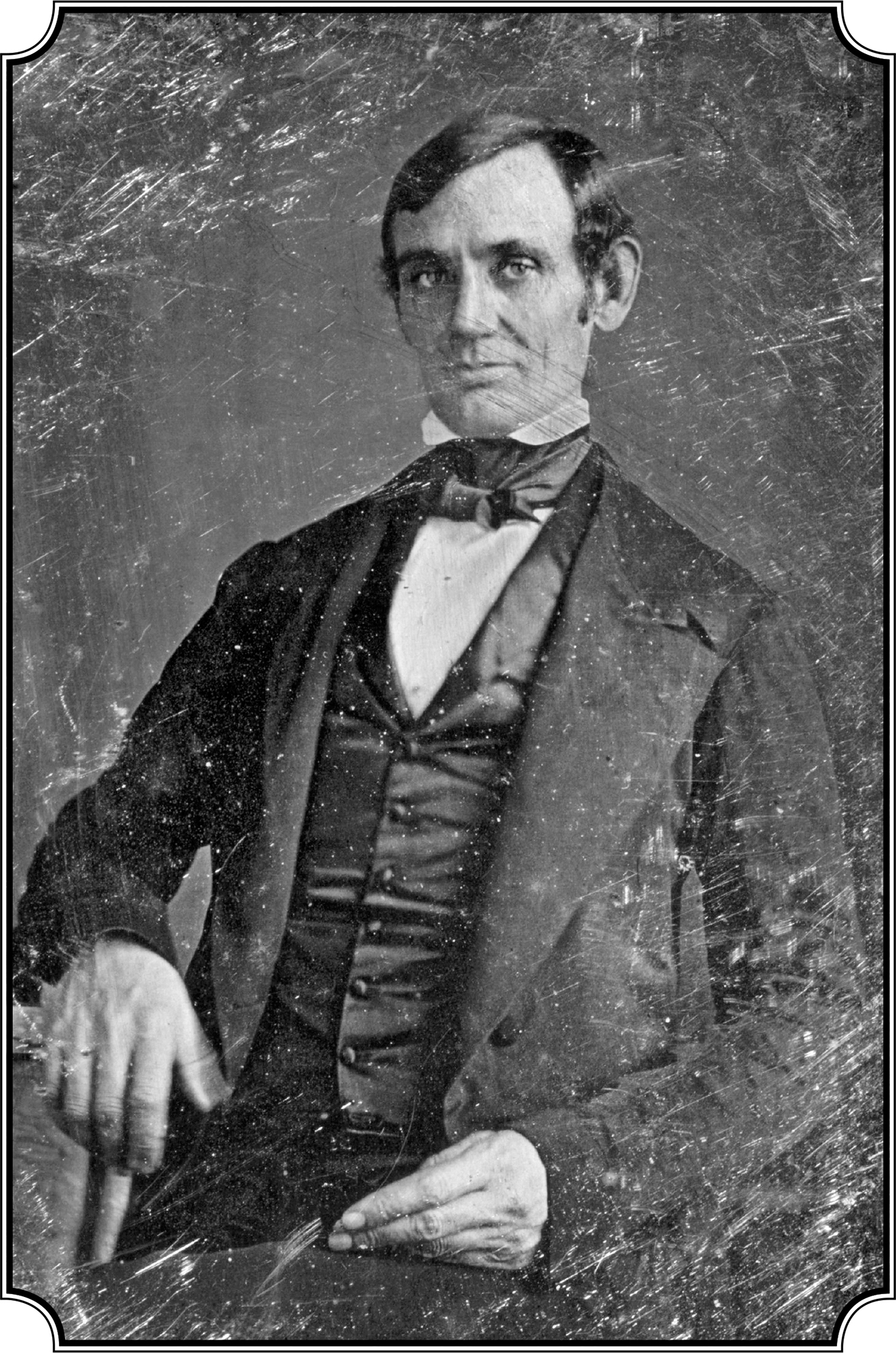 The first photograph of Abraham Lincoln 1846 or 1847 For Claire Stone - photo 5