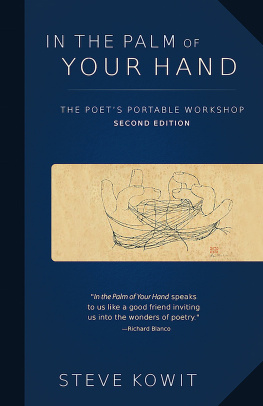 Steve Kowit - In the Palm of Your Hand: The Poet’s Portable Workshop