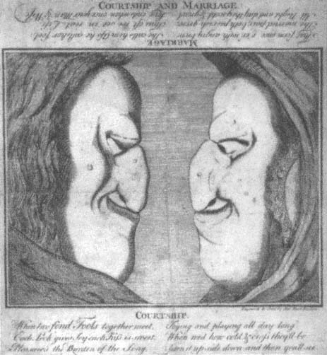 Courtship and Marriage an eighteenth-century illustration by Nathaniel Hurd - photo 2