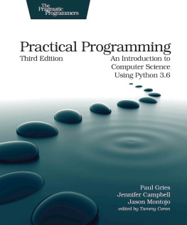 Paul Gries - Practical Programming