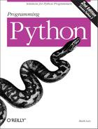 Mark Lutz - Programming Python, Second Edition