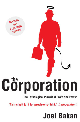 Joel Bakan - The Corporation