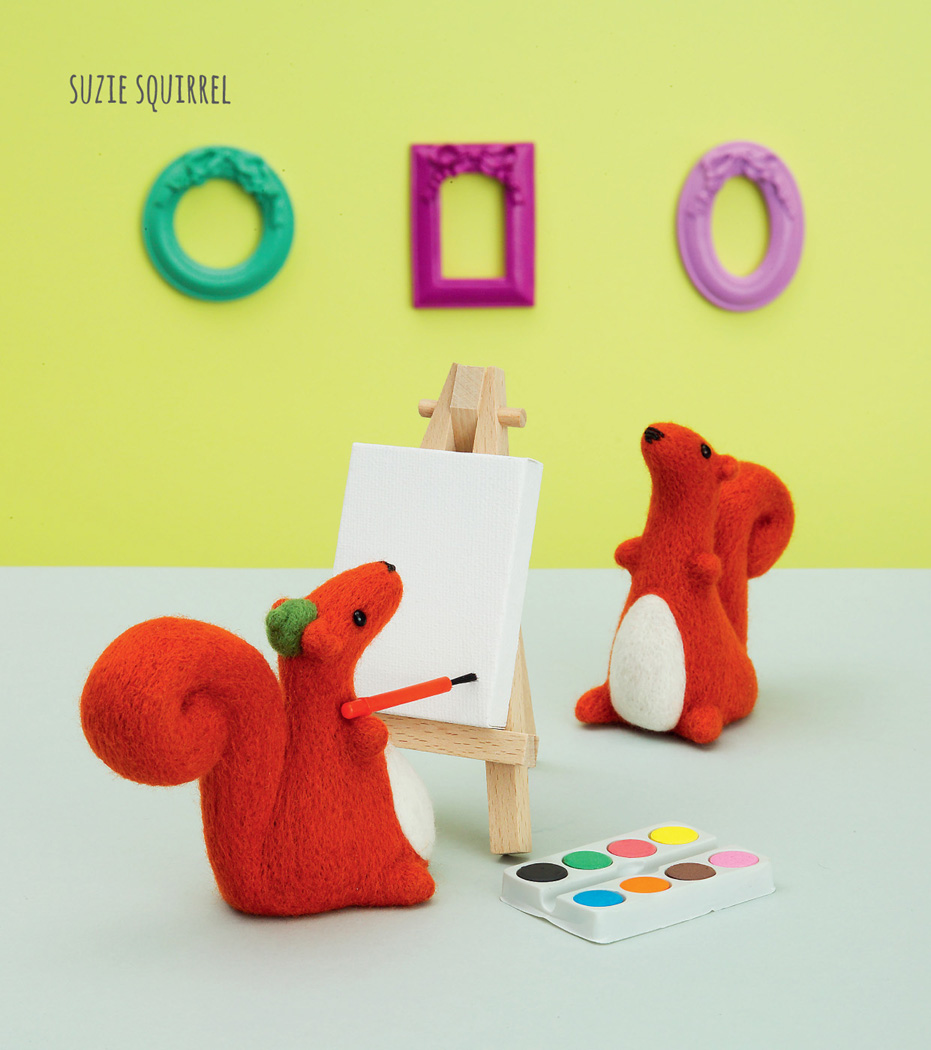 Little Needle-Felt Animals 30 Cute and Easy-to-Make Friends - photo 5