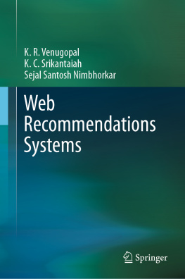 K. R. Venugopal - Web Recommendations Systems