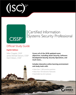 Mike Chapple - CISSP: Certified Information Systems Security Professional Study Guide