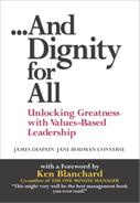 Converse Jane Bodman - .. and dignity for all unlocking greatness through values based leadership