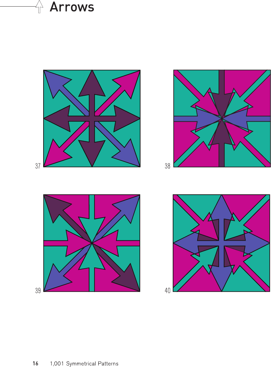 1001 symmetrical patterns a complete resource of pattern designs created by evolving symmetrical shapes - photo 16