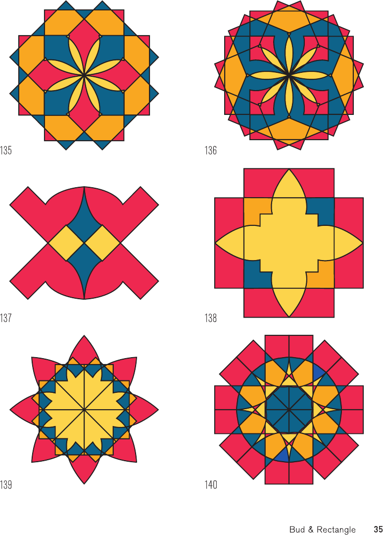 1001 symmetrical patterns a complete resource of pattern designs created by evolving symmetrical shapes - photo 35