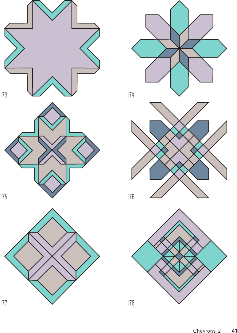 1001 symmetrical patterns a complete resource of pattern designs created by evolving symmetrical shapes - photo 41
