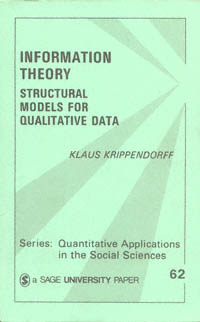 Information Theory title Information Theory Structural Models - photo 1