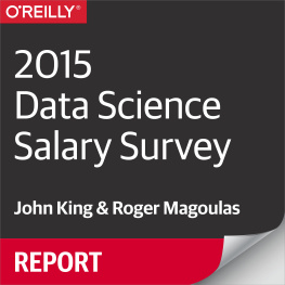 Roger Magoulas 2015 Data Science Salary Survey