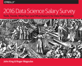 Roger Magoulas 2016 Data Science Salary Survey