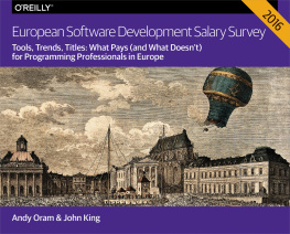 John King - 2016 European Software Development Salary Survey